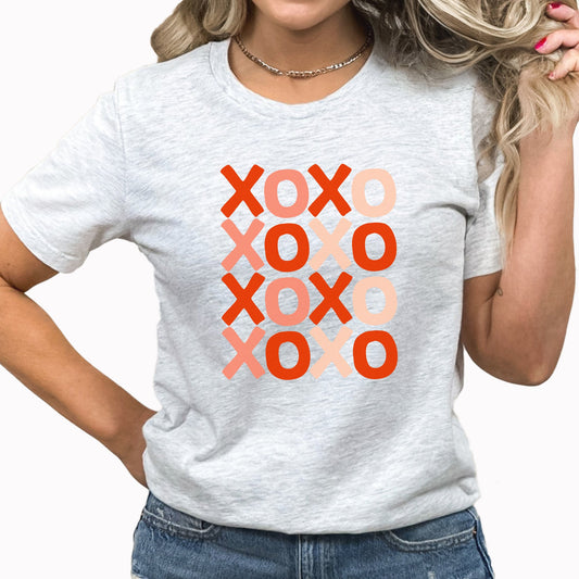XOXO Graphic Tee | Retro Valentine Vibes | Valentine's Day | Love | Hugs And Kisses