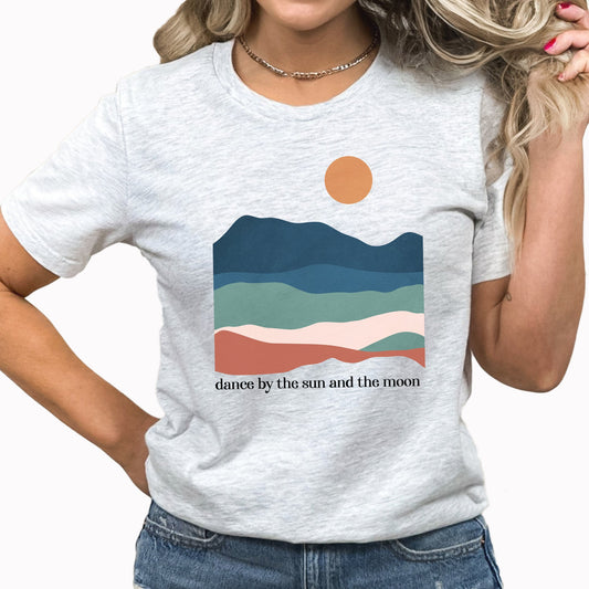 Dancing In The Moonlight Style 3 Graphic Tee | Dancing | Moonlight | Twirl | Boho