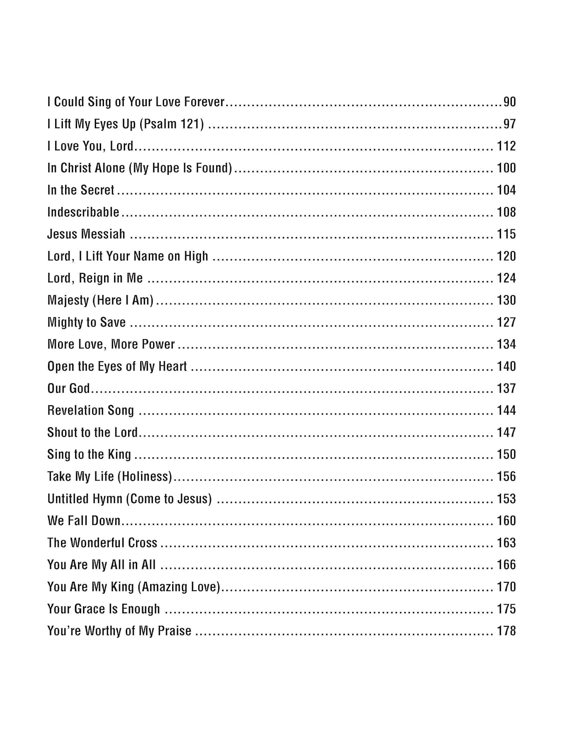 Top 50 Praise & Worship: Easy Piano