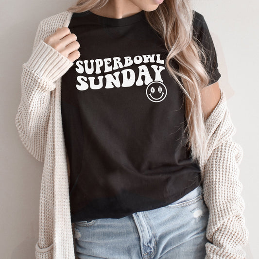Superbowl Sunday Graphic Tee | Football | Super Bowl | Sunday Football | Sports | Halftime