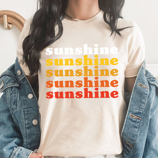 Sunshine Graphic Tee | Summer Babe | Kissed By The Sun | Beach Please