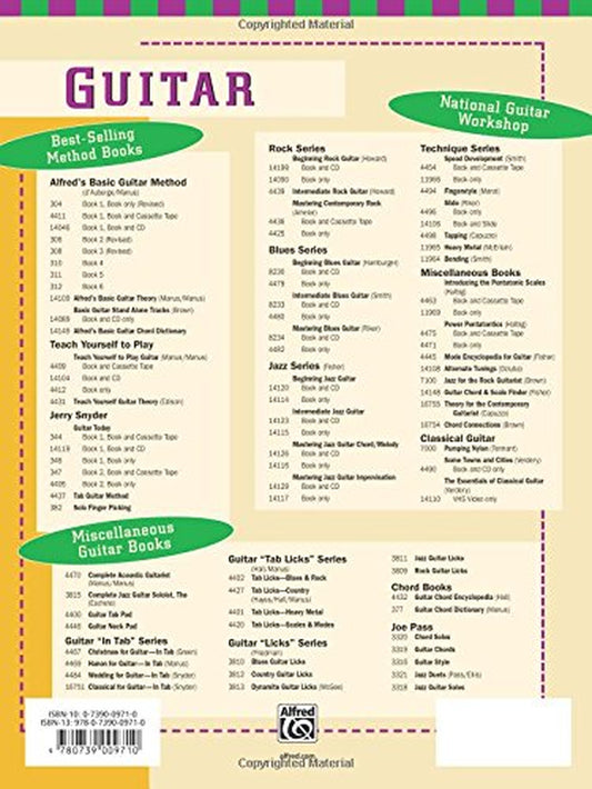 Guitar Chord Progression Encyclopedia: Includes Hundreds of Chords and Chord Progressions in All Styles in All Twelve Keys (The Ultimate Guitarist'S Reference Series)