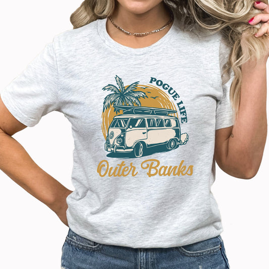 Outer Banks Graphic Tee | Outer Banks | TV Show | Pogue Life | VW Van | Van Life | North Carolina