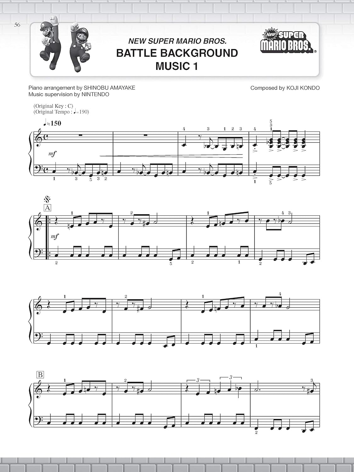 Super Mario for Piano: 34 Super Mario Themes Arranged for Easy Piano