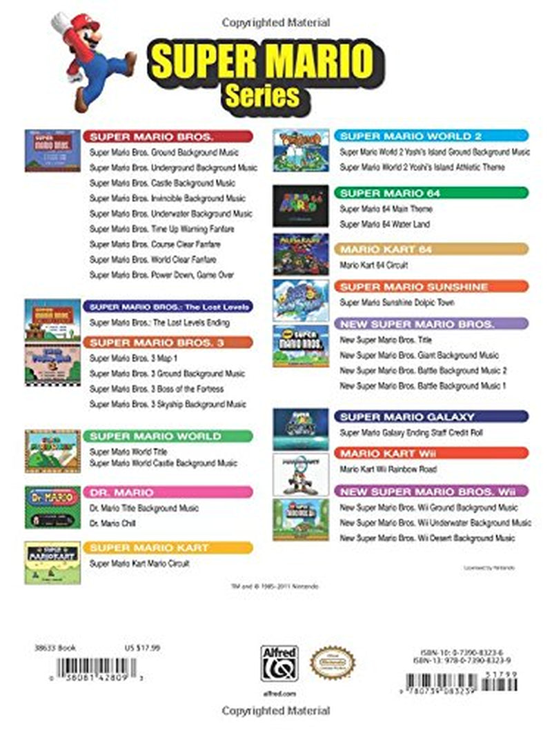 Super Mario for Piano: 34 Super Mario Themes Arranged for Easy Piano