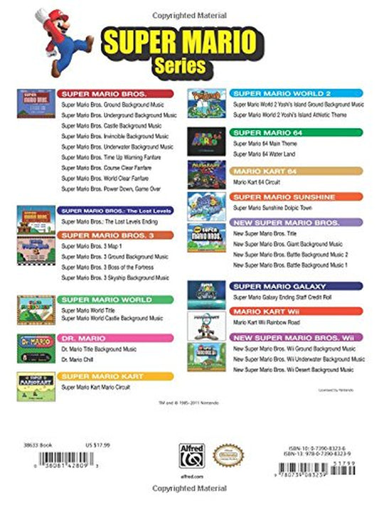 Super Mario for Piano: 34 Super Mario Themes Arranged for Easy Piano